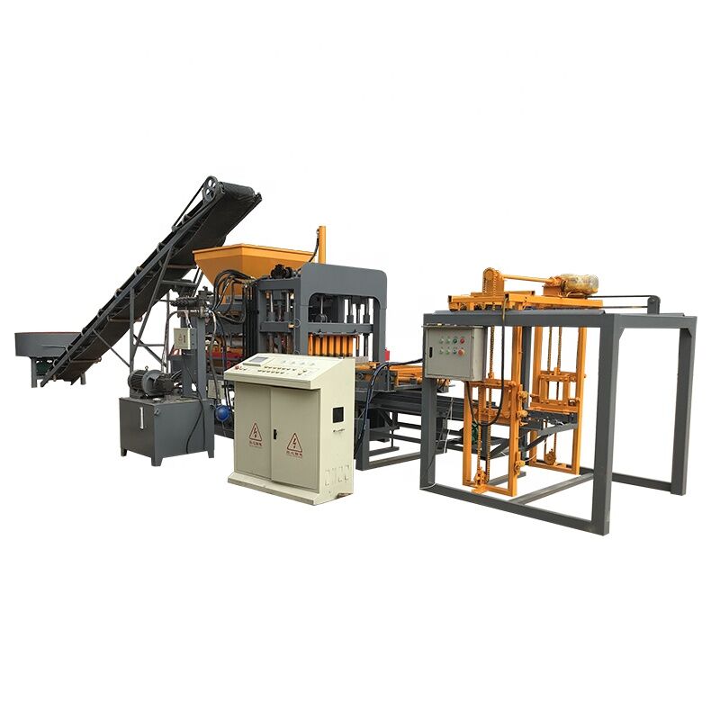 QT4-25 Automatic Concrete Block Machine – Zhengchen Machinery – China ...